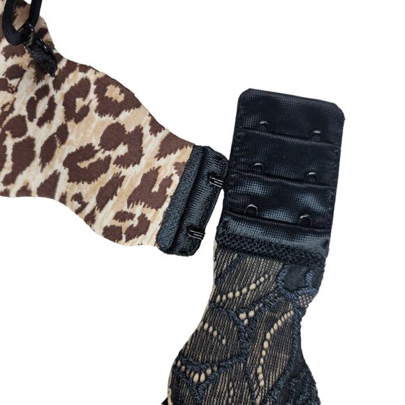 Victoria's Secret Push Up Bra Black 36D Adj Underwire Very Sexy Secret Embrace - Picture 5 of 6